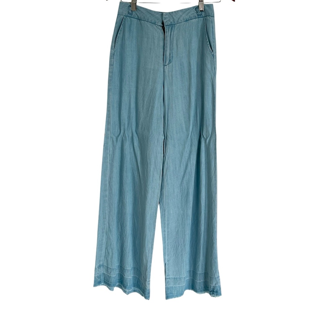 Forever 21 Wide Leg Pants with Belt Size Small